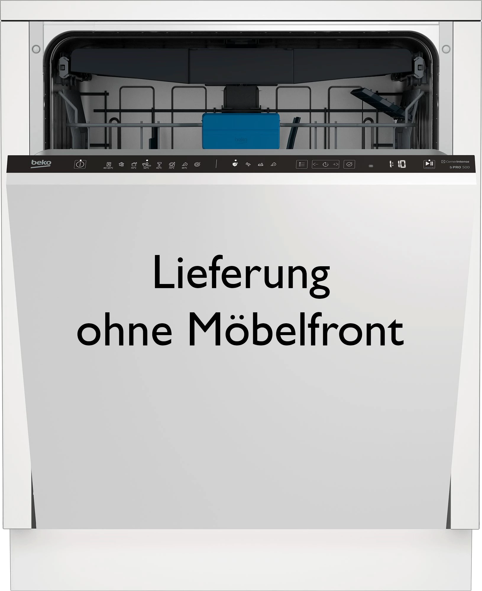 BEKO vollintegrierbarer Geschirrspüler BDIN38450 7604191677, 9,9 l, 14 Maßgedecke