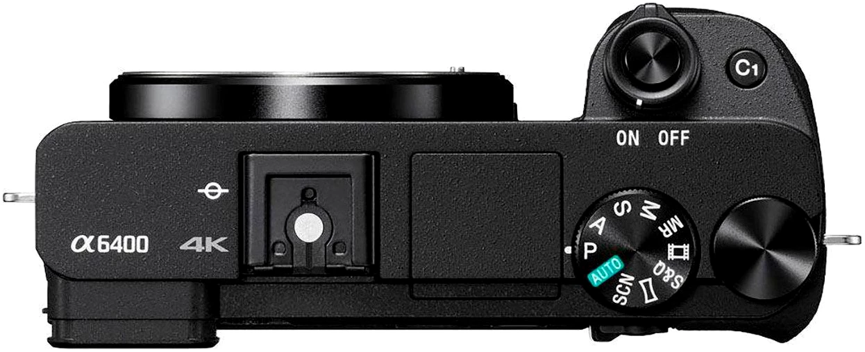 Sony Alpha 6400 APS-C Kompaktkamera (24,2 MP, Bluetooth)