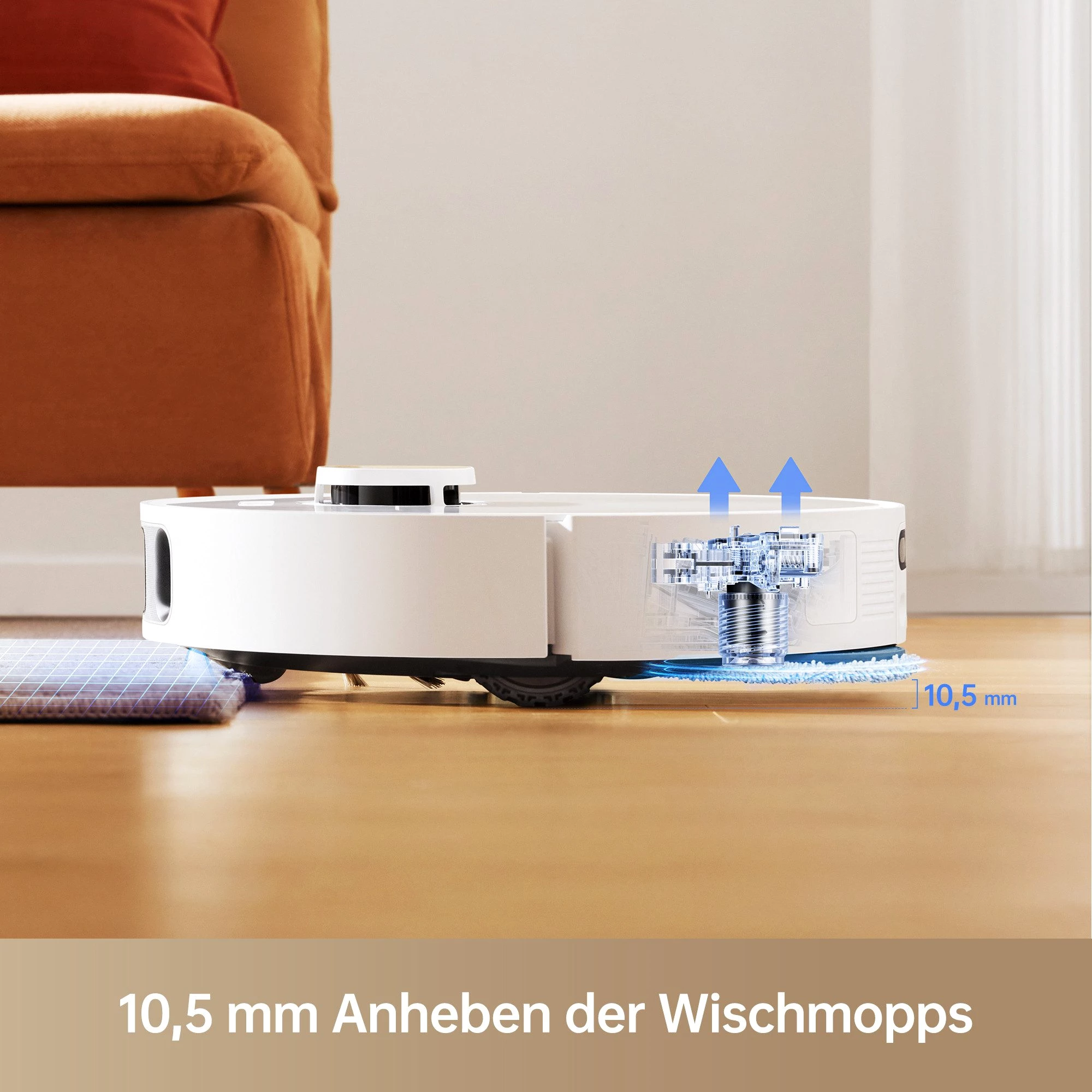 Dreame Saugroboter Saugroboter Dreame L10s Pro Ultra Heat mit Wischfunktion, beutellos