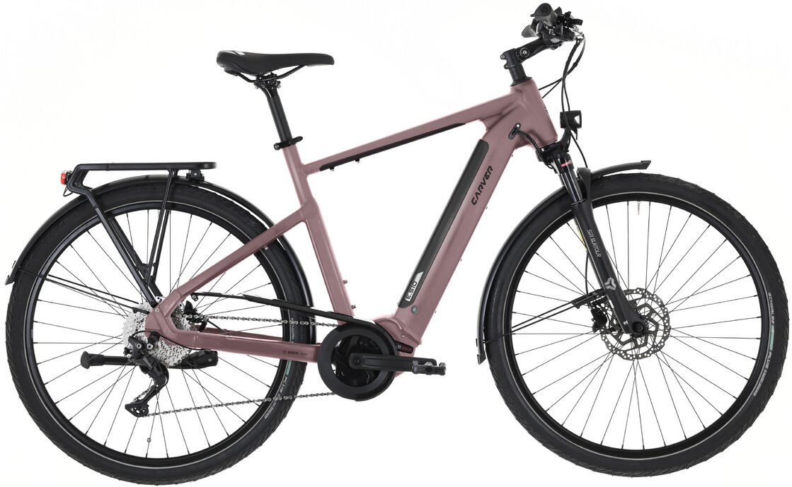 Carver Route E.510 - 500 Wh - 28 Zoll - Diamant - 2026 Rot