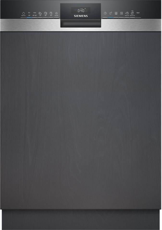 SIEMENS teilintegrierbarer Geschirrspüler iQ300 SN53ES28AE, 13 Maßgedecke, Made
