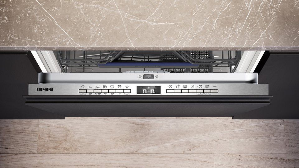 SIEMENS vollintegrierbarer Geschirrspüler iQ300 SN63EX28AE, 13 Maßgedecke, Made