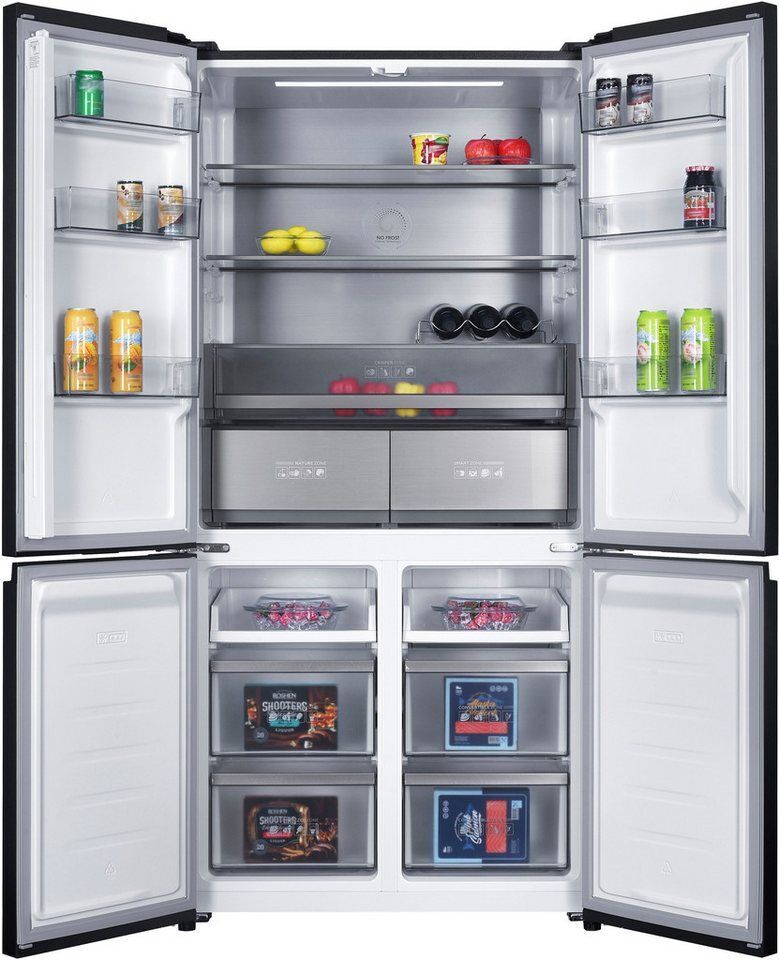 Hanseatic Multi Door HCSI19090DNFBI, 190,2 cm hoch, 90,5 cm breit, Smart Zone