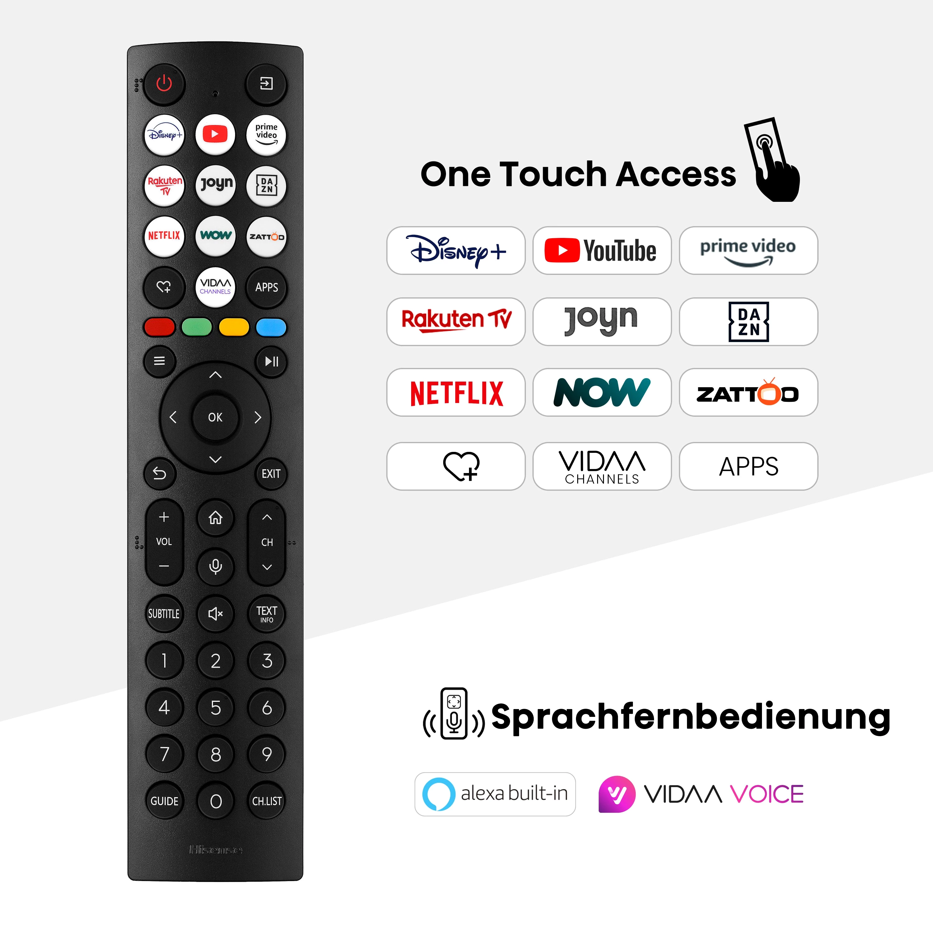 Hisense 75E77NQ PRO QLED-Fernseher (189 cm/75 Zoll, 4K Ultra HD, Smart-TV, 4K UHD, QLED)
