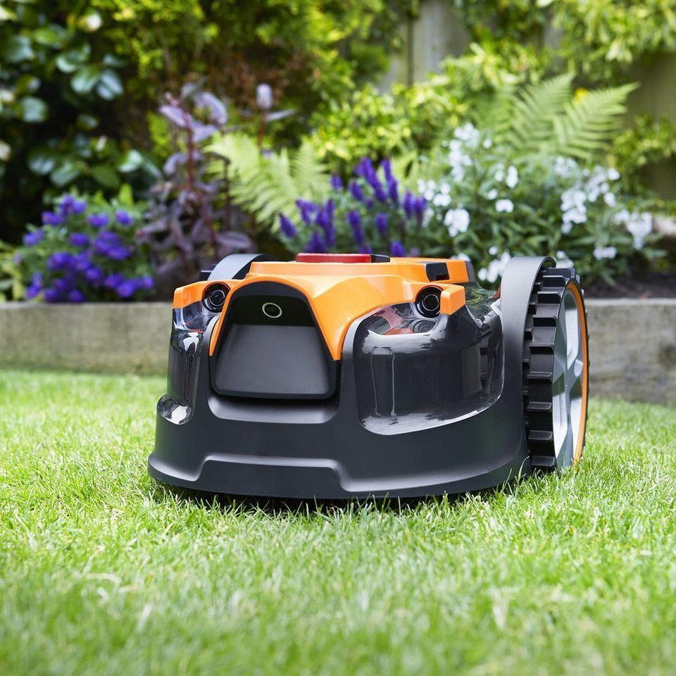 Lawnmaster Rasenmähroboter VBRM16 OcuMow® kabellos, bis 150 m² Rasenfläche, mit
