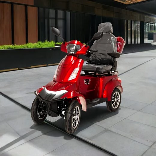 STW GmbH E-Motorroller SENIOREN-MOBIL ELEKTRO-ROLLER 25KMH 60V 20Ah LITHIUM TOP CASE COC, 25 km/h