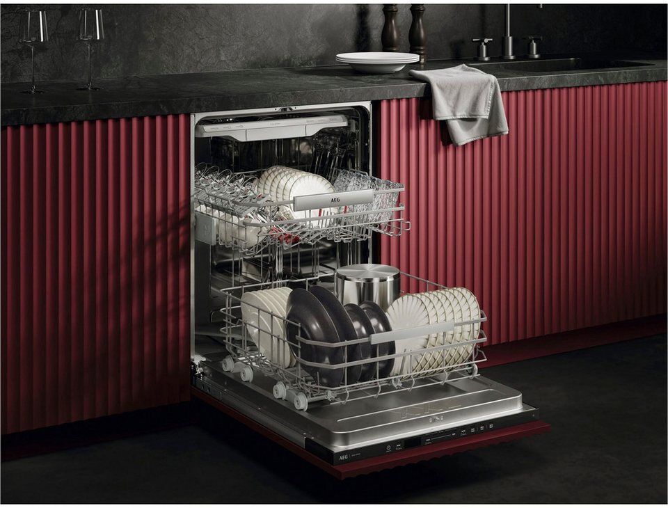 AEG vollintegrierbarer Geschirrspüler XXL Serie 8000, 60cm, WiFi GI8700B2SC, 15