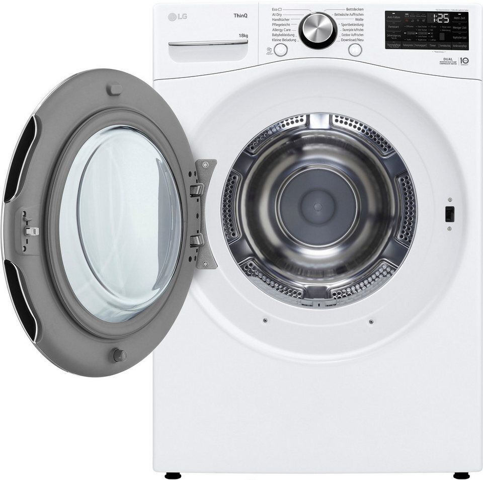 LG Wärmepumpentrockner RT18VT, Allergy Care