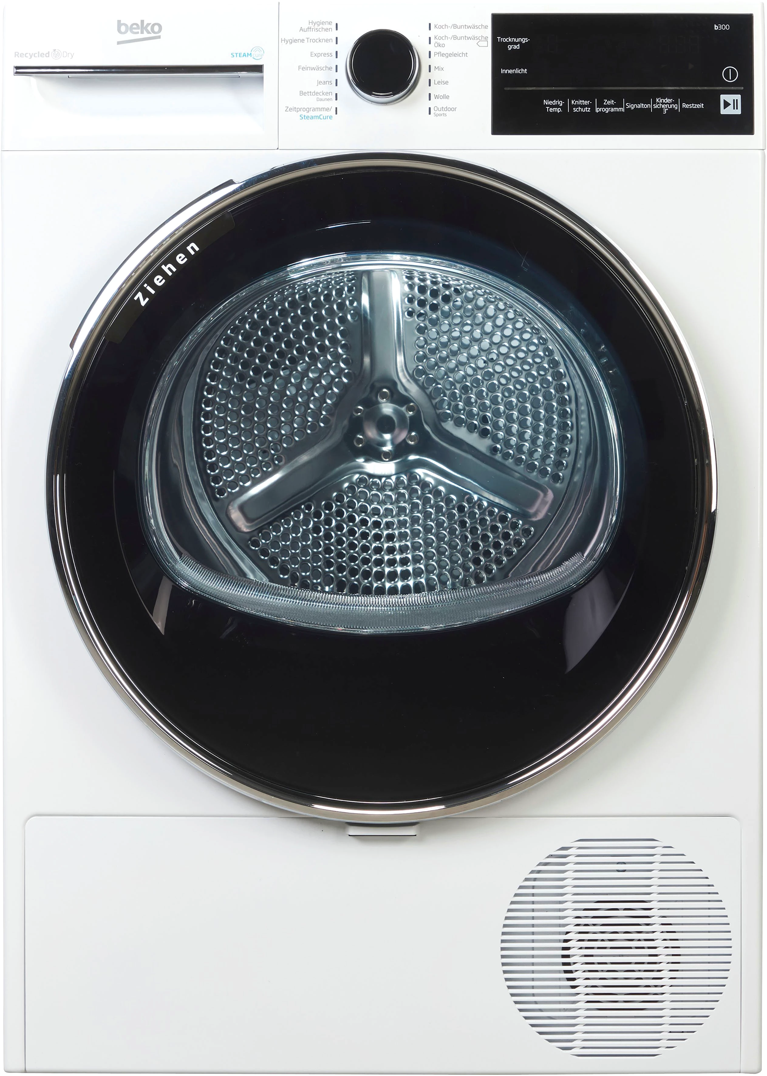 BEKO Wärmepumpentrockner B3T42240S, 8 kg, mit Dampffunktion