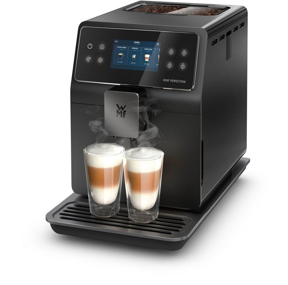 WMF Kaffeevollautomat Perfection 740 CP820810, intuitive Benutzeroberfläche, per