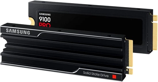 Samsung 9100 PRO SSD Heatsink 4TB interne Gaming-SSD  14800 MB/S Lesegeschwindigkeit