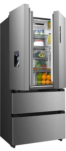 Hanseatic French Door HFD18983DWDI, 189,8 cm hoch, 83,3 cm breit