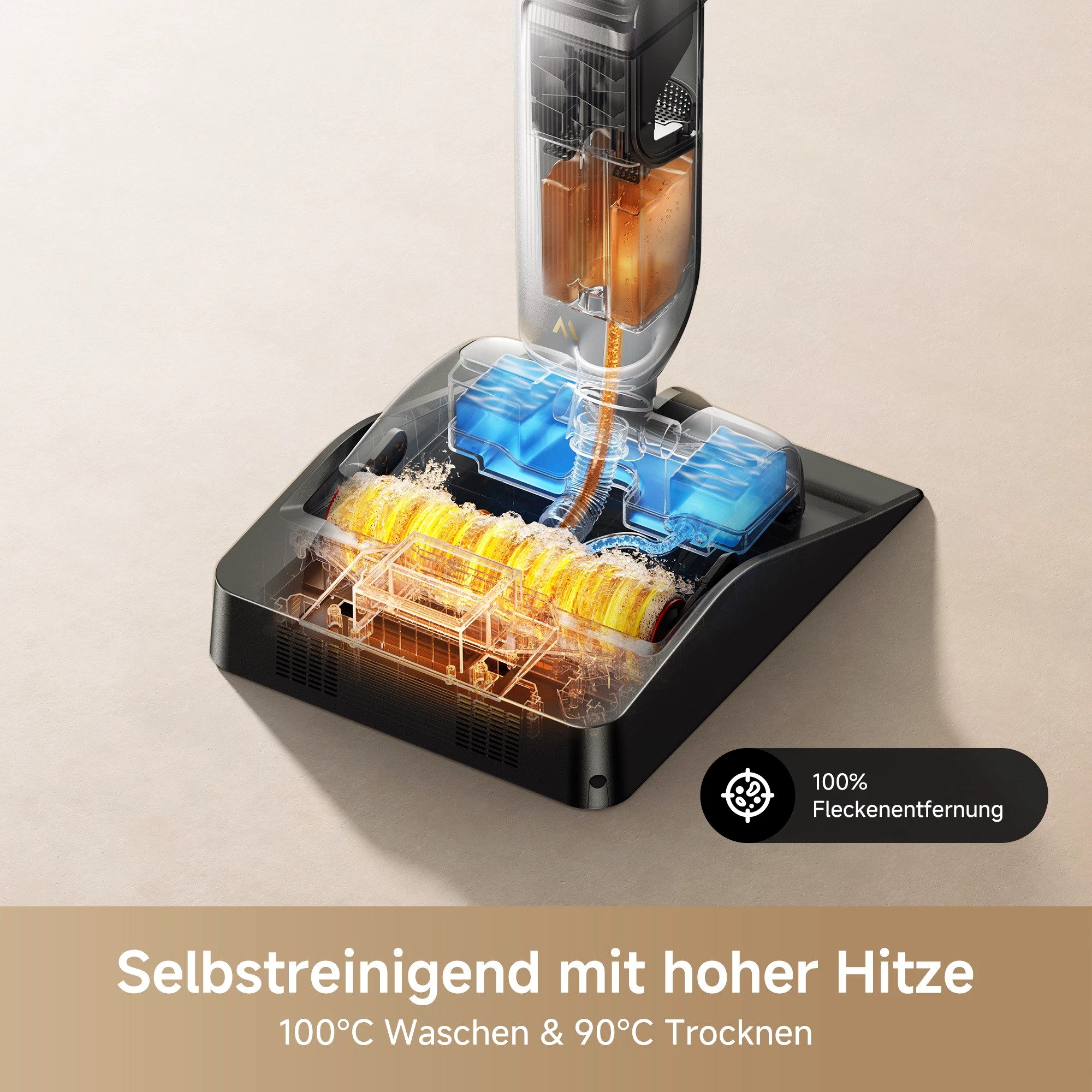 Dreame Nass-Trocken-Sauger MOVA X4 Pro, 450 W, 20.000Pa Saugkraft