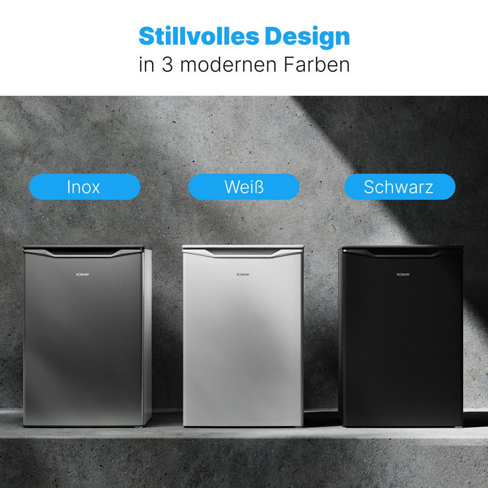 BOMANN Gefrierschrank GS 7253, 85 cm hoch, 55 cm breit, Gefrierschrank 87L, Gefr