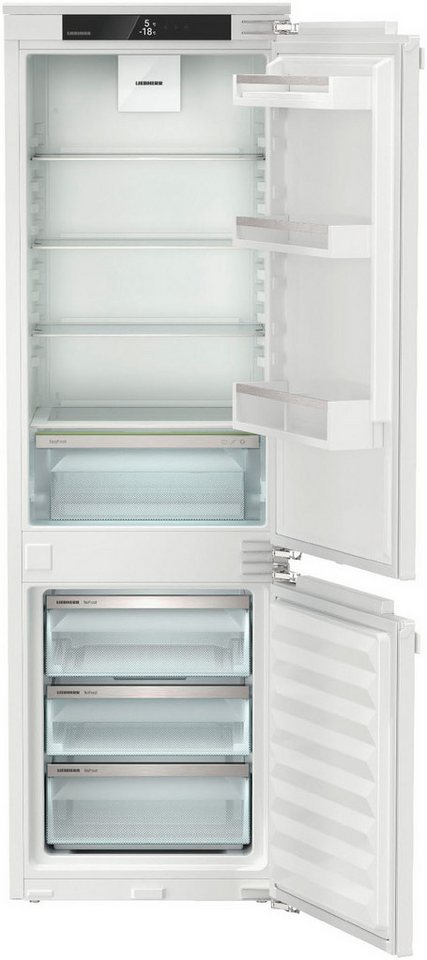 Liebherr Einbaukühlgefrierkombination IKGNc 1783, 177 cm hoch, 55,9 cm breit