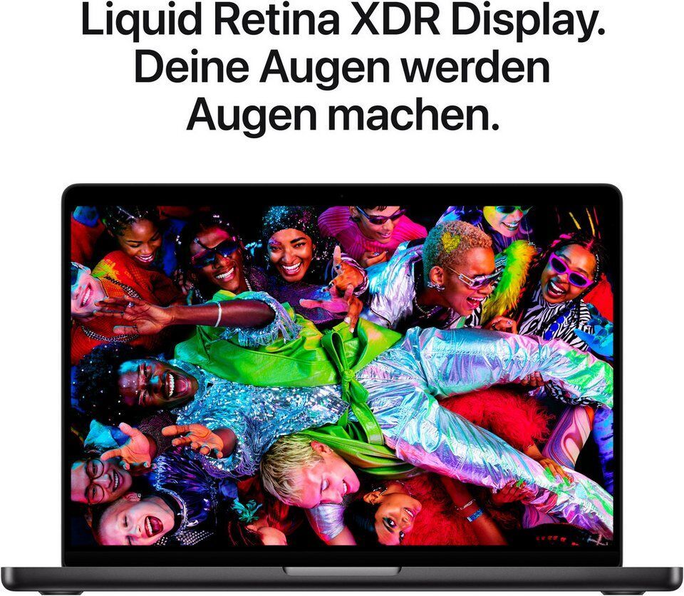 Apple MacBook Pro 14" Notebook (35,97 cm/14,2 Zoll, Apple M5, 10-Core GPU, 1000