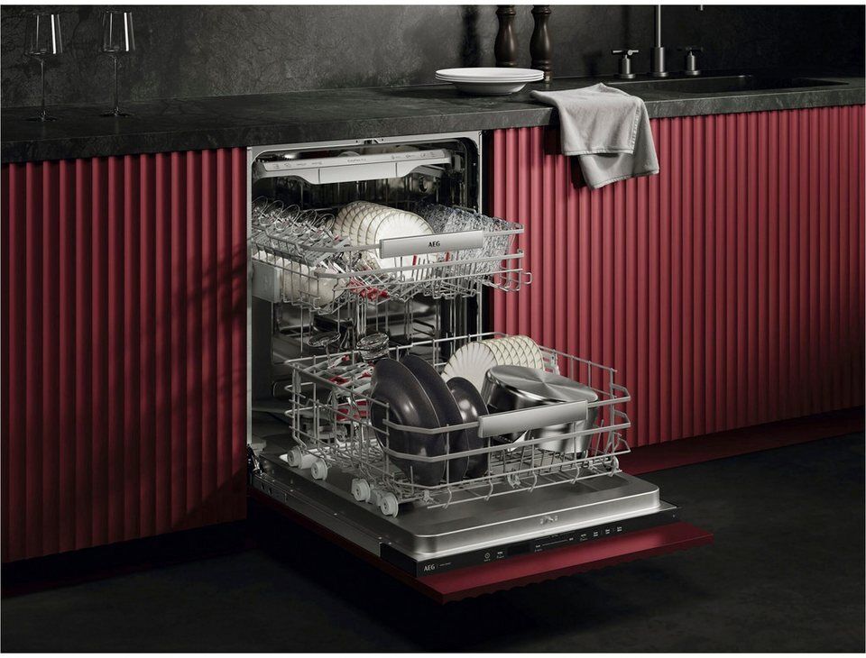 AEG vollintegrierbarer Geschirrspüler Serie 9000, 60 cm, WiFi GI9210X2CT, 14 Maß
