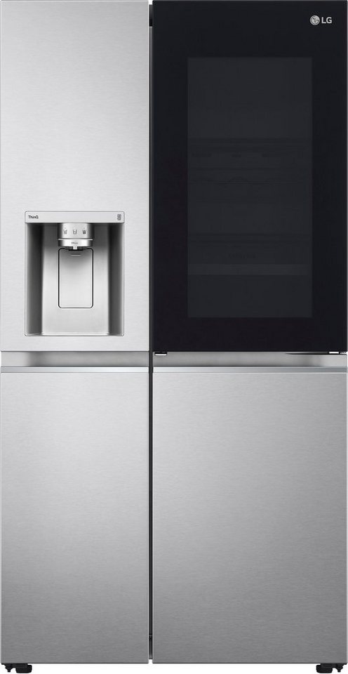 LG Side-by-Side GSXV90BSDE, 179 cm hoch, 91,3 cm breit, Craft Ice Bereiter, Inst