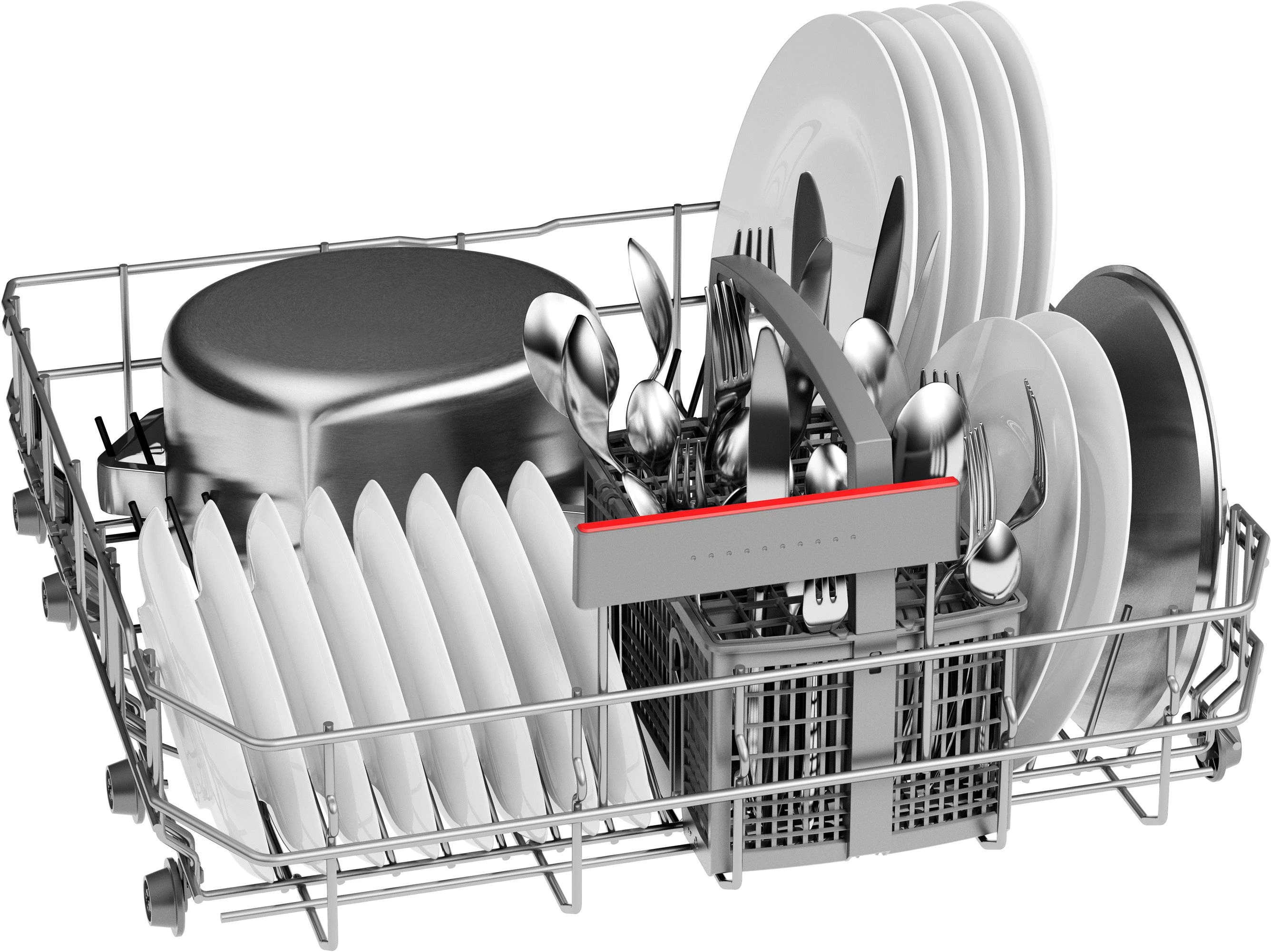 BOSCH vollintegrierbarer Geschirrspüler Serie 4 SMV4ETX08E, 13 Maßgedecke
