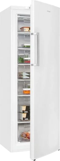 exquisit Gefrierschrank GS280-HE-040D, 171 cm hoch, 60 cm breit, 242 Liter Nutzinhalt, Display