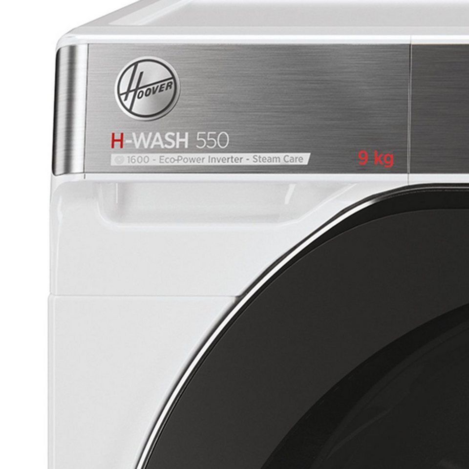 Hoover Waschmaschine H5WPB69AMBC/1-S, 9 kg, 1600 U/min, hOn App / Wi-Fi + Blueto