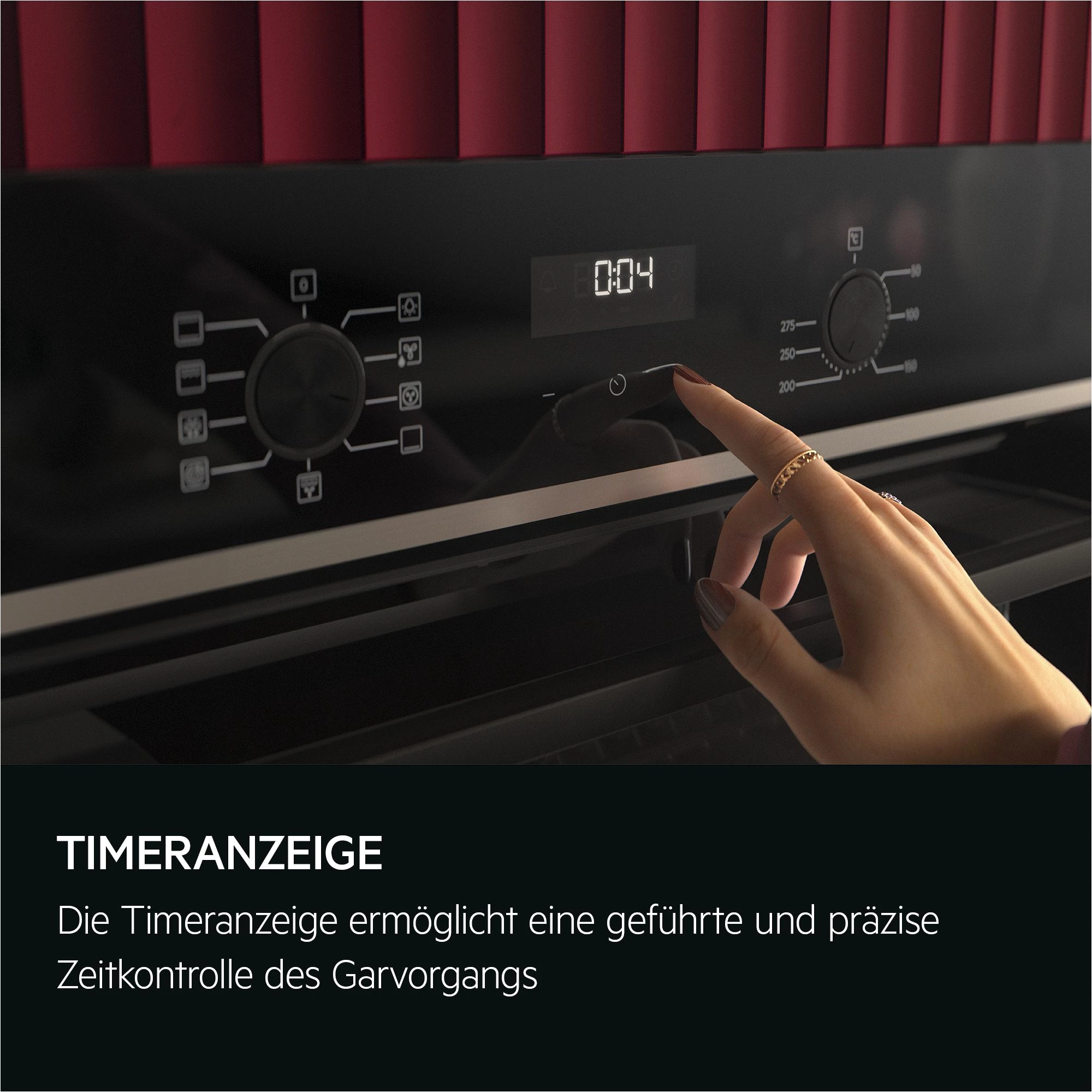 AEG Backofen-Set HH24BSM, Aqua Clean, Wasserdampfreinigung des Backofens, Grill