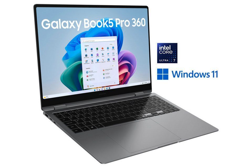 Samsung Galaxy Book5 Pro 360 16'' (NP960Q) Ultra7 16 GB + 1 TB Convertible Noteb