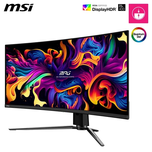 MSI MPG 341CQPX QD-OLED Curved-Gaming-OLED-Monitor