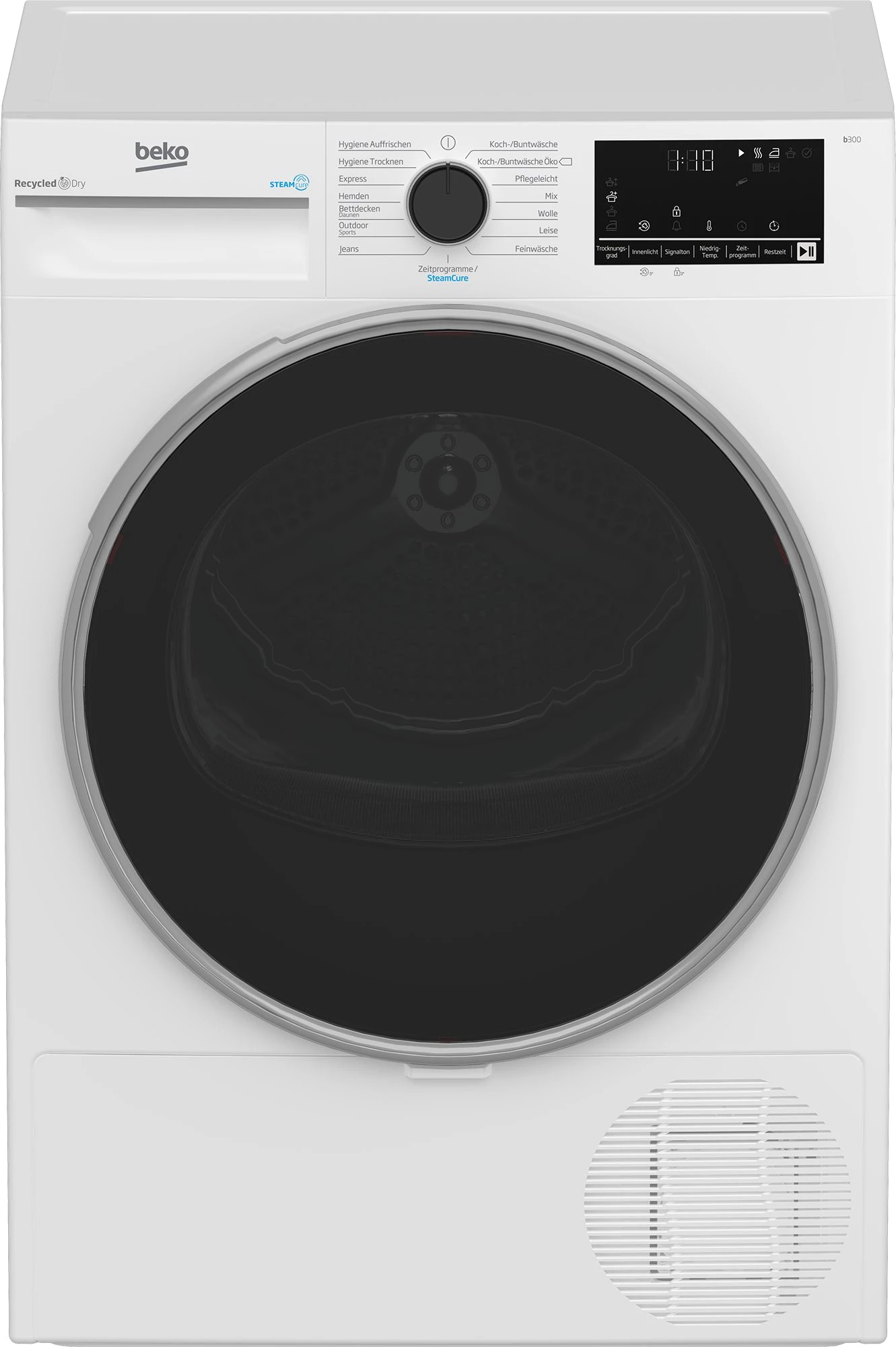 BEKO Kondenstrockner B3T42249S, 8 kg, mit Wärmepumpentechnologie
