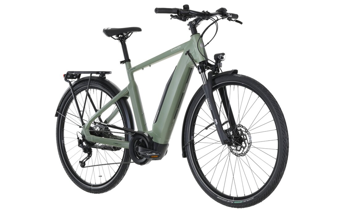 Carver Route E.400 - 400 Wh - 28 Zoll - Diamant - 2026 Grün