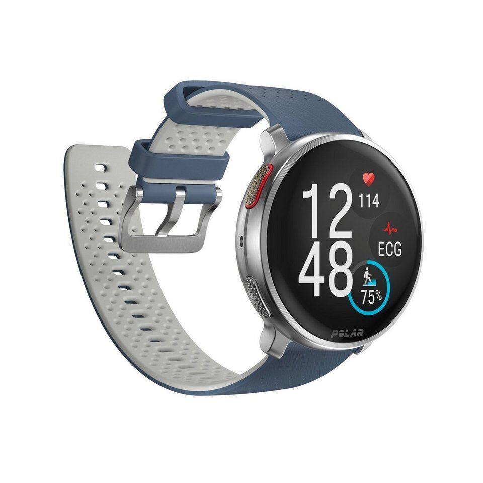 Polar VANTAGE V3 Smartwatch (3,5 cm/1,39 Zoll, Proprietär), Premium-Multisportuh