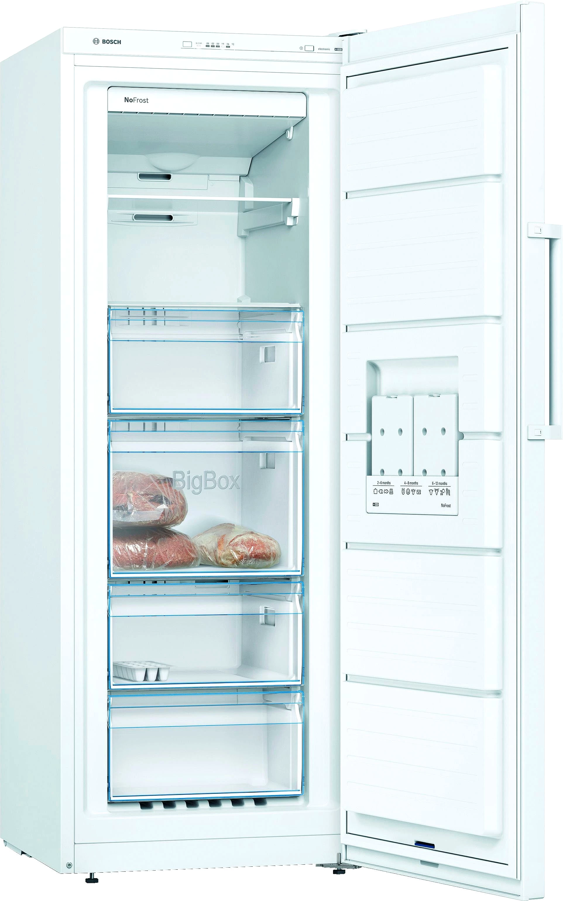 BOSCH Gefrierschrank 4 GSN29VWEP, 161 cm hoch, 60 cm breit
