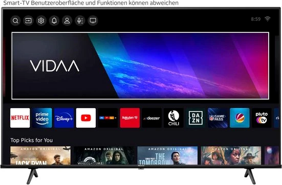 Hisense 75E77NQ QLED-Fernseher (189 cm/75 Zoll, 4K Ultra HD, Smart-TV, 4K UHD, QLED)