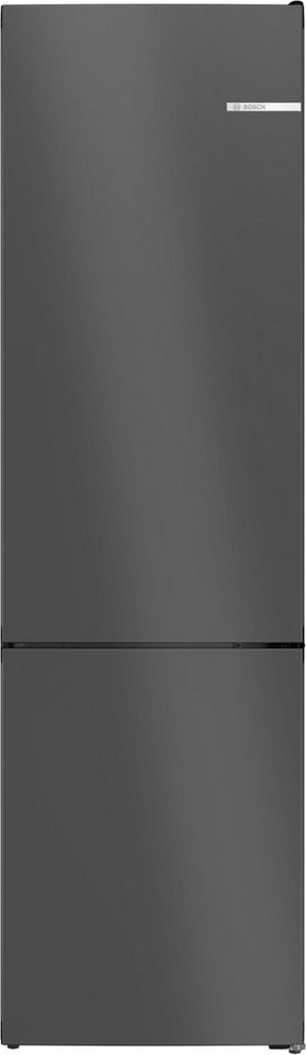 BOSCH Kühl-/Gefrierkombination Serie 4 KGN39OCAF, 203 cm hoch, 60 cm breit, Gree