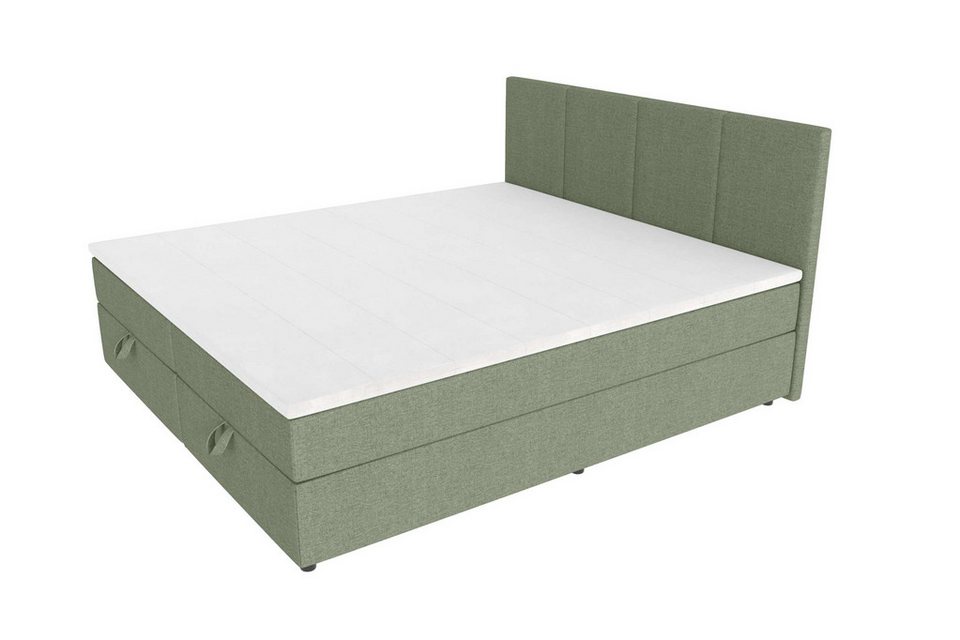 99rooms Boxspringbett Alvaro (Schlafzimmerbett, Bett), 140/160/180x 200 cm, mit