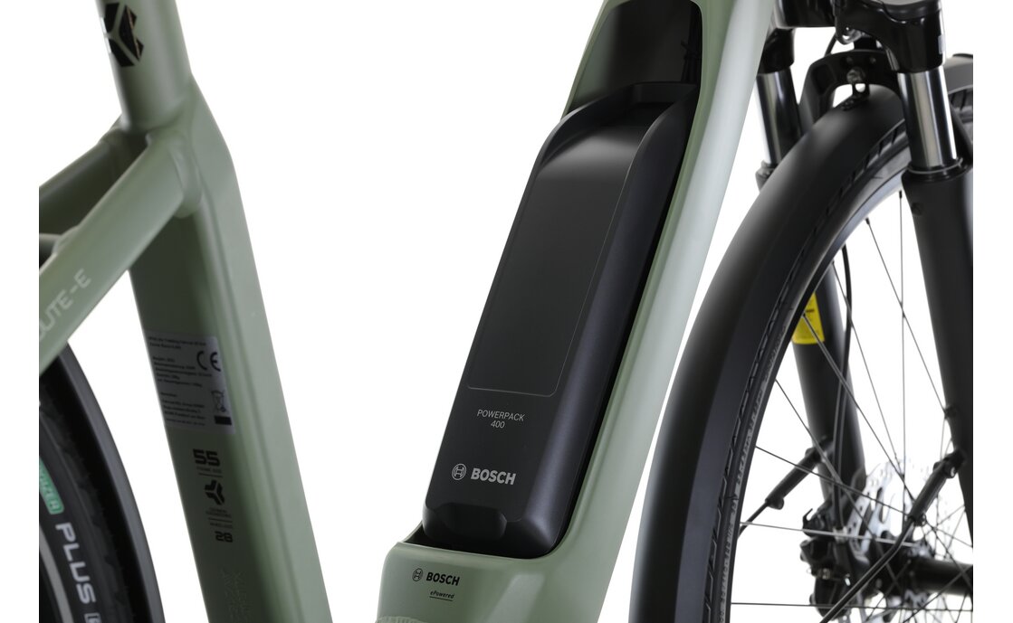 Carver Route E.400 - 400 Wh - 28 Zoll - Diamant - 2026 Grün