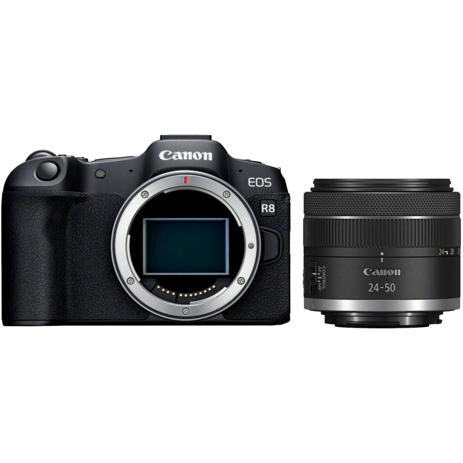 Canon EOS R8 mit RF 24-50mm F4.5-6.3 IS STM