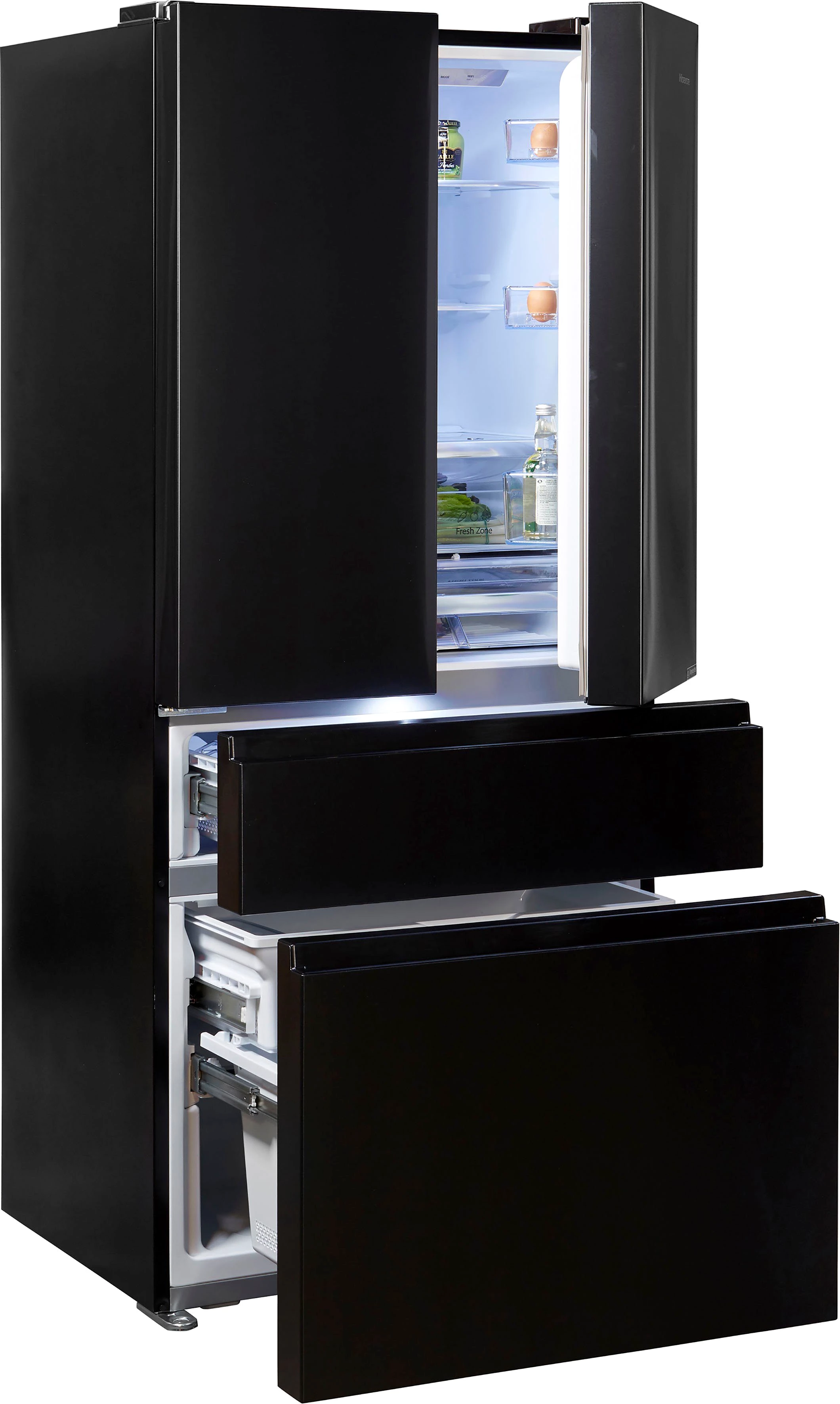 Hisense French Door RF540 RF540N4SBF2, 181,7 cm hoch, 79,4 cm breit