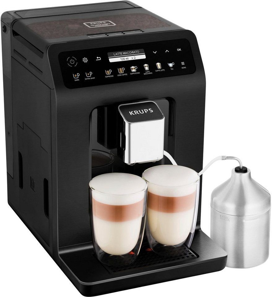 Krups Kaffeevollautomat EA8948 Evidence Plus, vielfältige Kaffee-Spezialitäten a