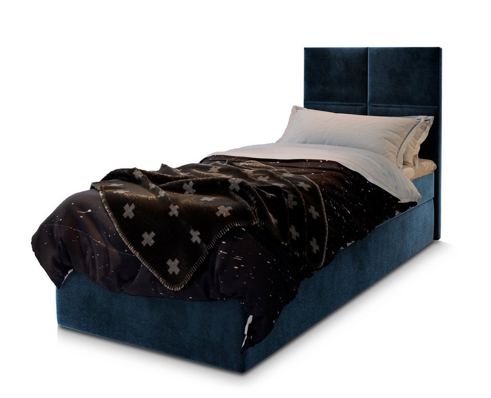 Masseno Boxbett LENA 80x200 cm mit Bonell Matratze und Topper