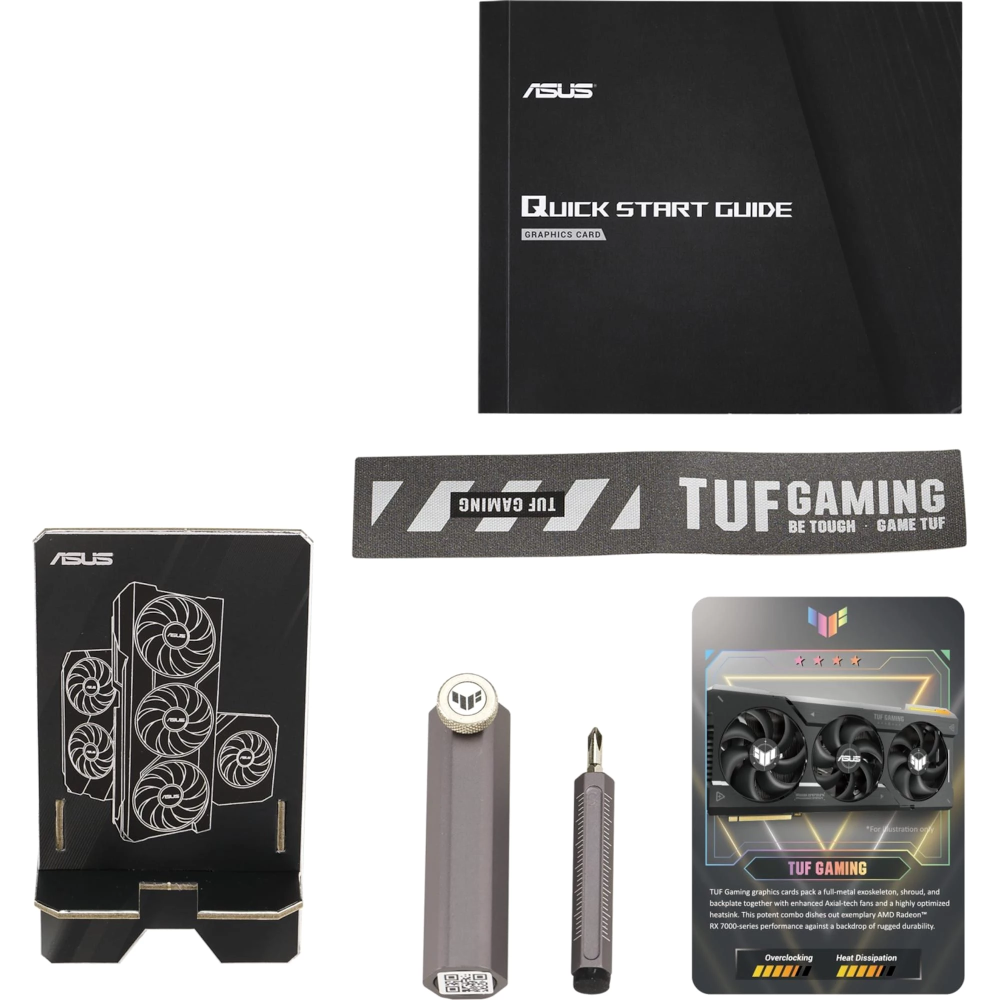 Asus TUF Gaming Radeon RX 7900 XTX OC Edition Grafikkarte