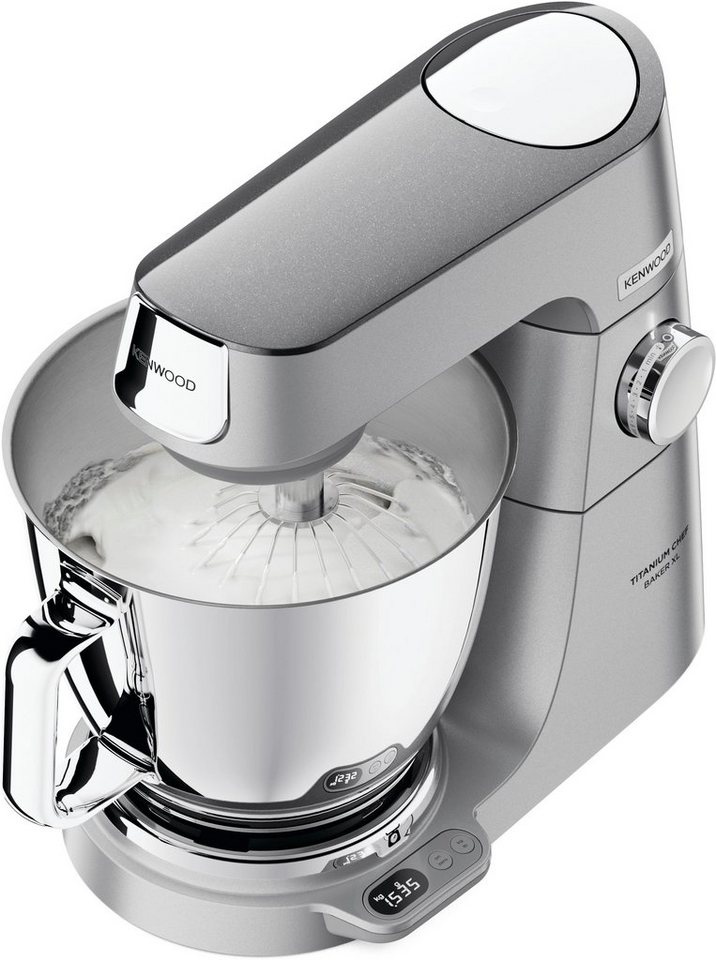 KENWOOD Küchenmaschine Titanium Chef Baker XL KVL85.704SI, 1200 W, 7 l Schüssel,
