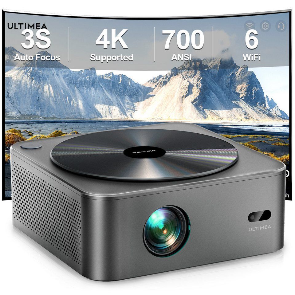Ultimea Apollo P40 Full HD Native 1080P Beamer (21000 lm, 15000:1, 1920 x 1080 p