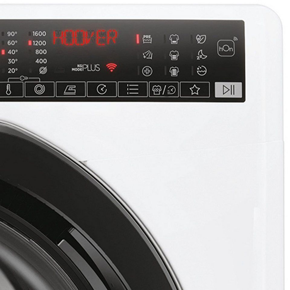 Hoover Waschmaschine H-WASH 350 H3WPS6106TAMB-S, 10 kg, 1600 U/min, Dampf-Funkti