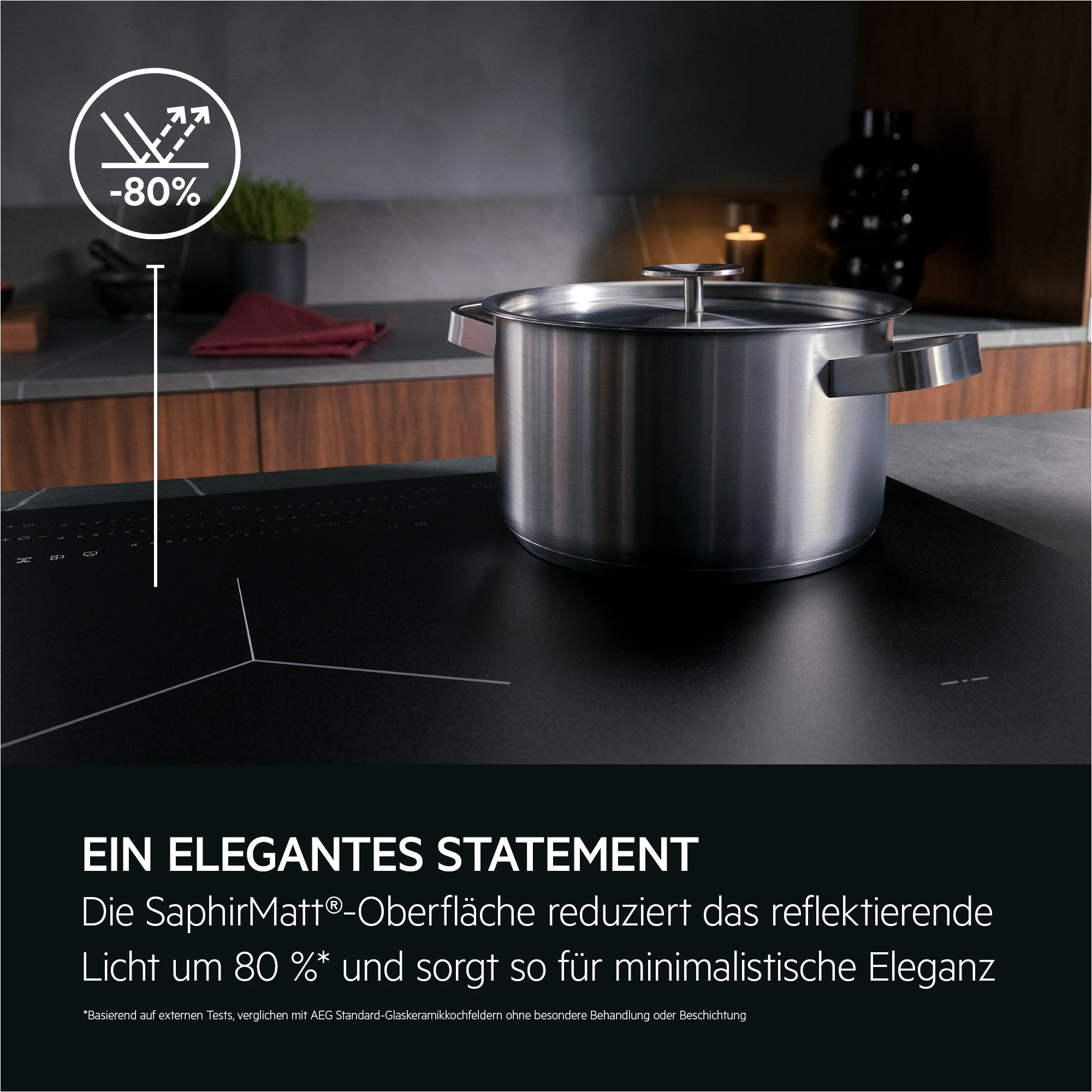 AEG Backofen-Set HH24BSISML, mit 1-fach-Teleskopauszug, Aqua Clean