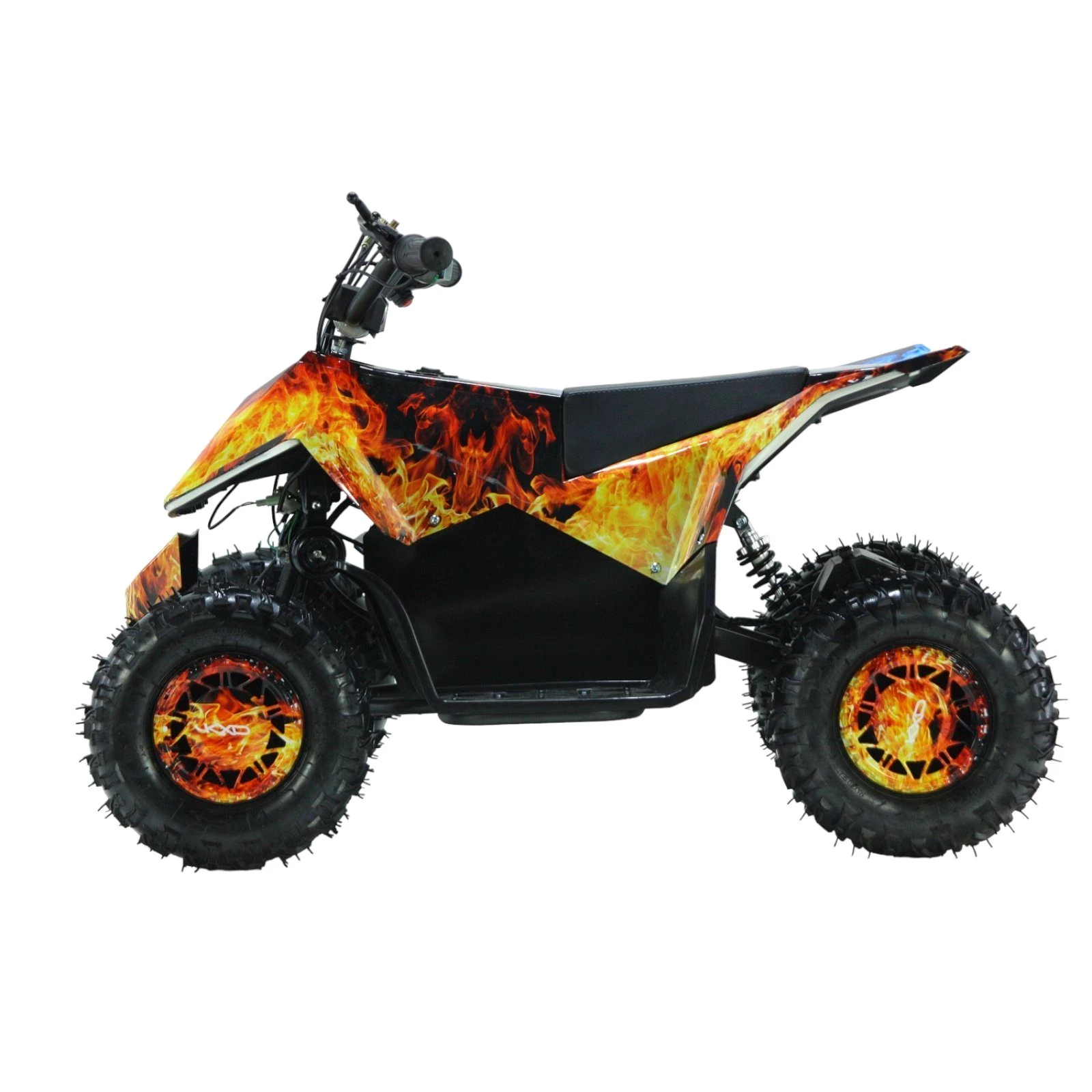 KXD E-Quad Elektro Cyber Quad Miniquad 500W 36V Pocketquad Kinderquad ATV M2 Blau