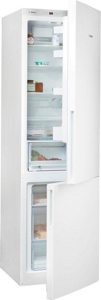 BOSCH Kühl-/Gefrierkombination Serie 6 KGE39AWCA, 201 cm hoch, 60 cm breit, Low