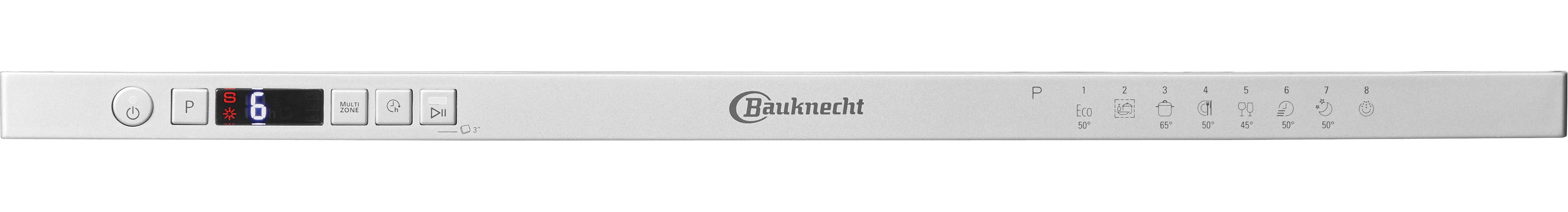 BAUKNECHT vollintegrierbarer Geschirrspüler OBIC Ecosilent 8650, 14 Maßgedecke