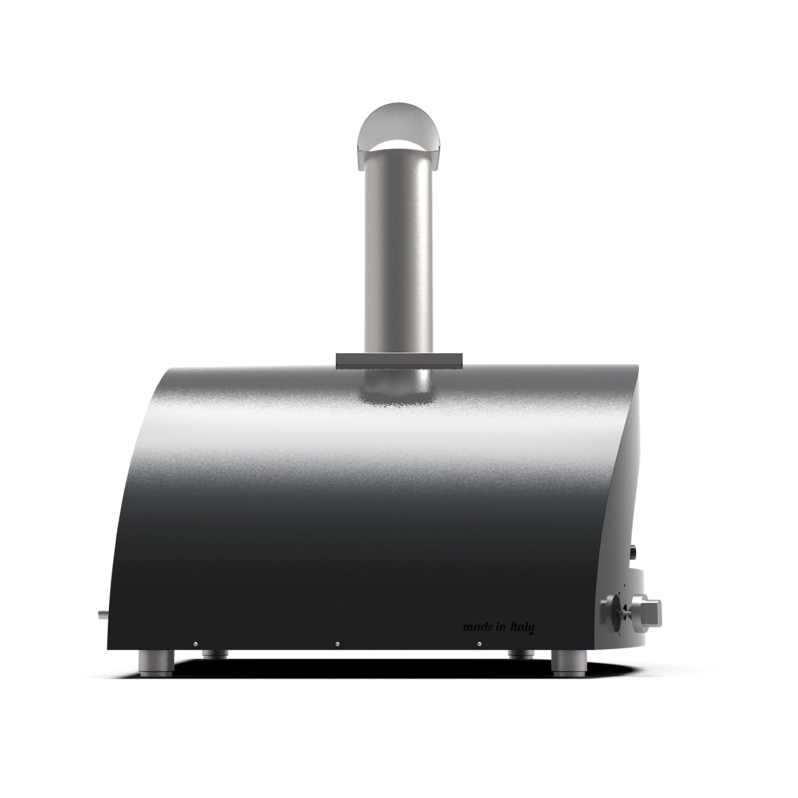 Alfa Forni Pizzaofen Alfa Forni Gas Pizzaofen MODERNO 5 Pizze Schiefer Grau FXMD-5P-GGRA-DE