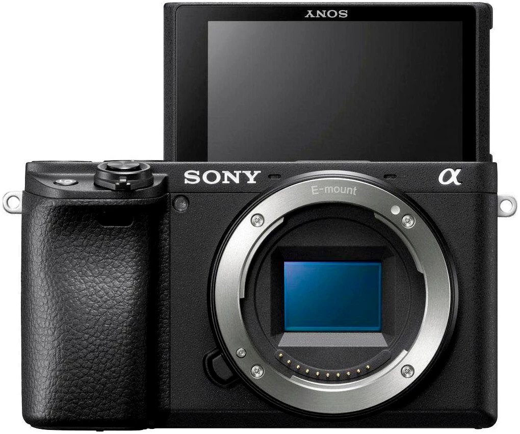 Sony Alpha 6400 + 16-50mm Objektiv Kompaktkamera (24,2 MP, Bluetooth)